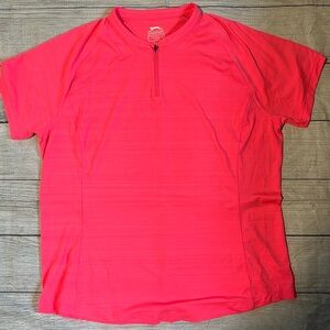 NWT Slazenger Women's Core Textured Blade Golf Polo